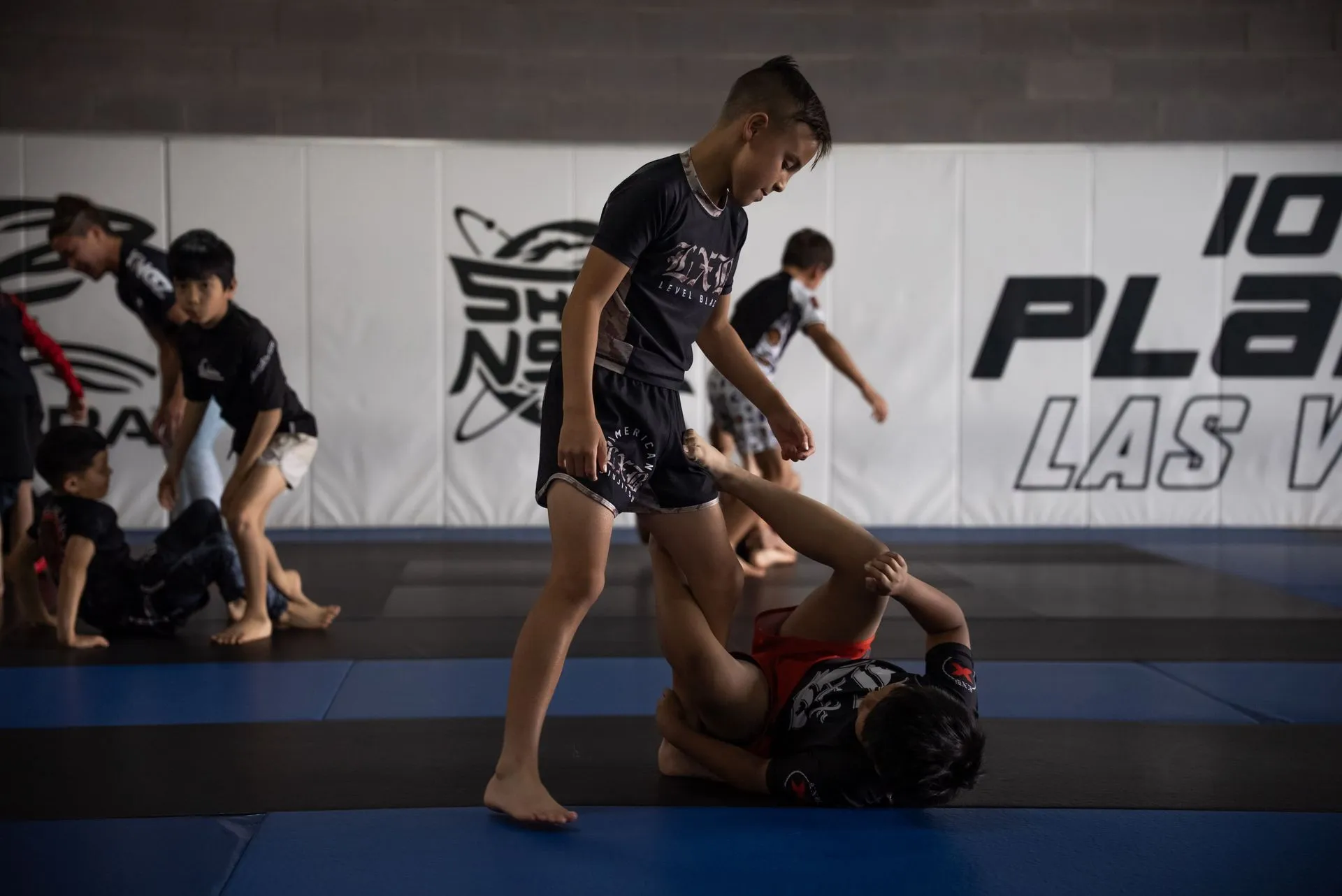 Kids jiu-jitsu class at 10th Planet Las Vegas