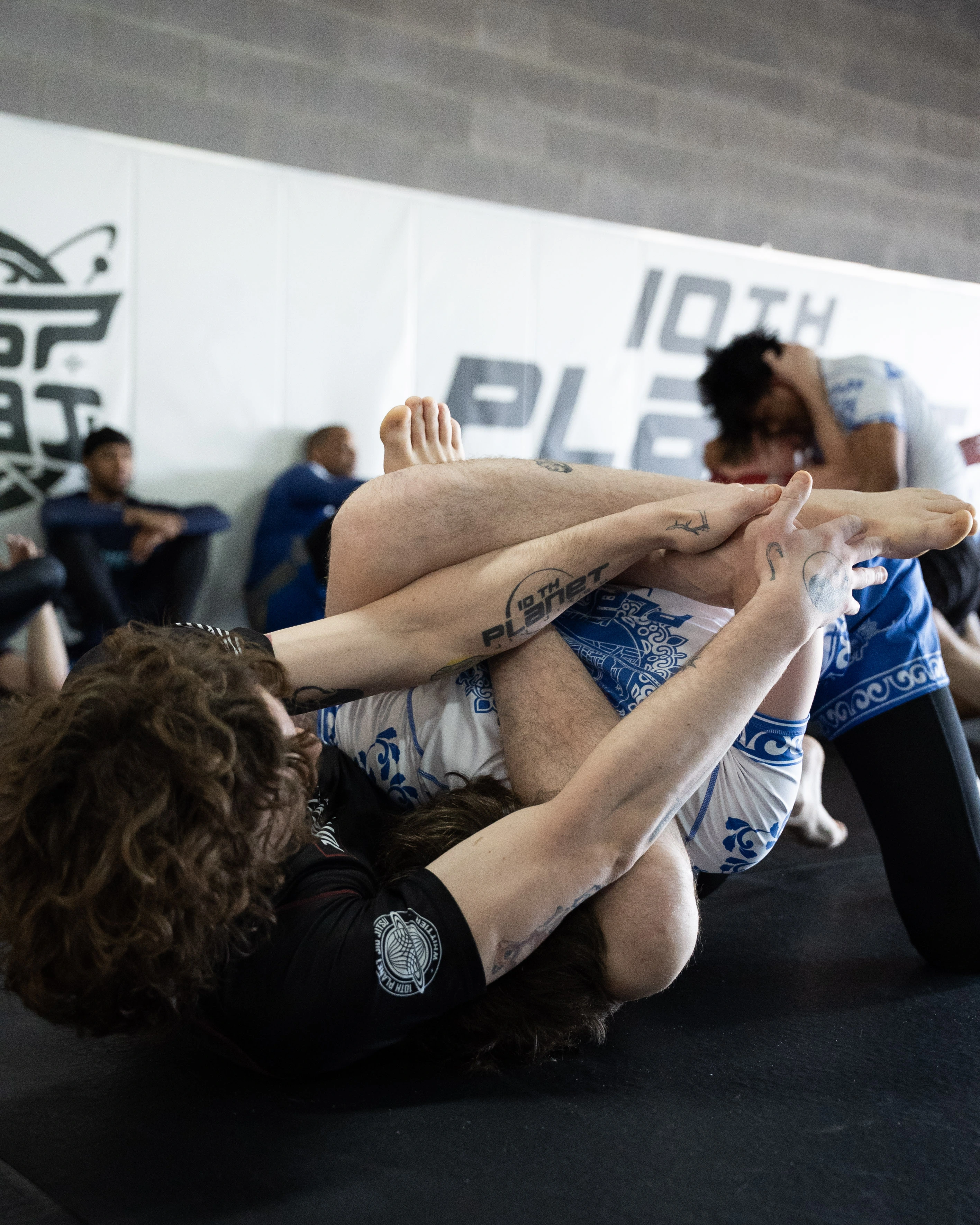 Rubber guard training at 10th Planet Las Vegas